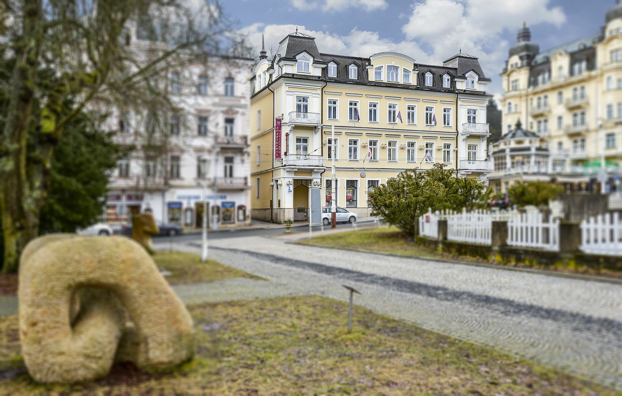 Apartments Central Park Marienbad Eksteriør billede